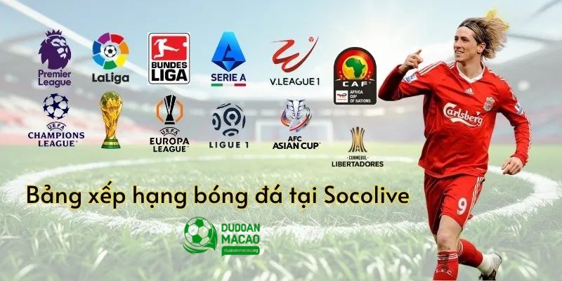 Tổng quan về bảng xếp hạng tại trang web Dudoanmacao
