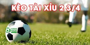 Anh em cược thủ cần phải nắm được cách tính tiền trong kèo tài xỉu 2 3/4