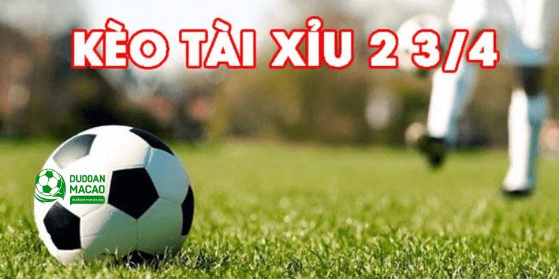 Anh em cược thủ cần phải nắm được cách tính tiền trong kèo tài xỉu 2 3/4